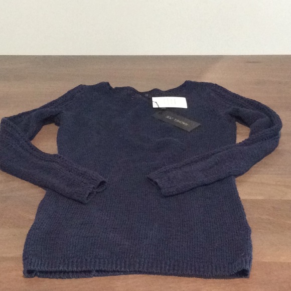 Rachel Zoe Open Knit Karla Sweater S NWT - Picture 4 of 10